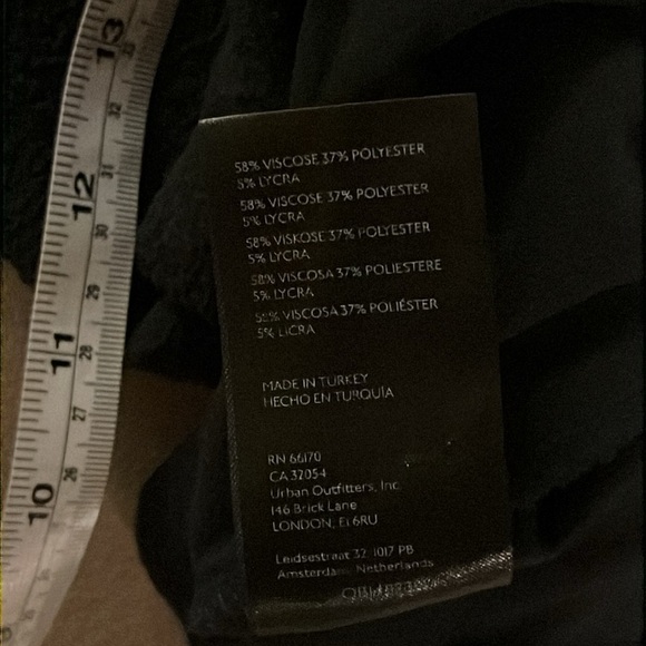 MAEVE by ANTHROPOLOGIE Dual Split Button Dark Navy Midi skirt - 6 - Picture 11 of 12